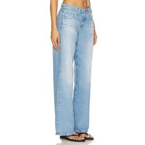 NWT AG Adria Low Rise Baggy Wide Leg Jeans Siren Wash Women’s 32